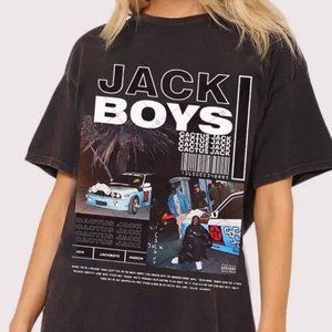JACKBOYS T-shirt, Vintage Rap Travis Scott Shirt, Jack Boys Hip Hop Shirt
